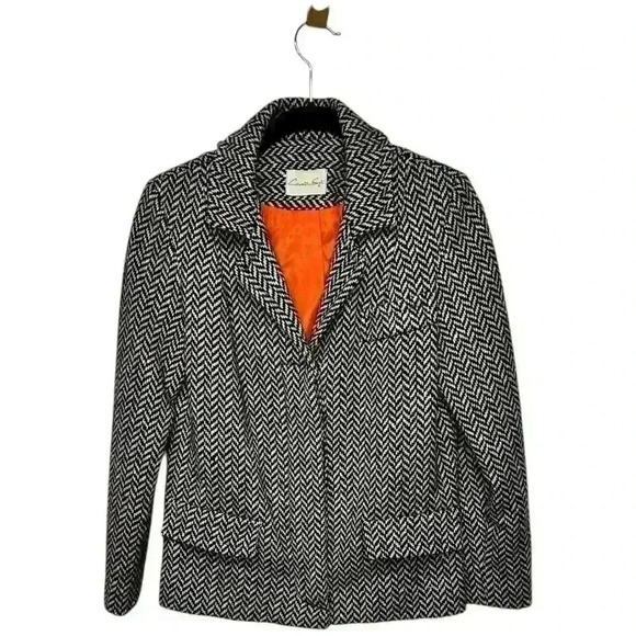 Country Set Vintage Herringbone Multi button Closure blazer see measurements - Picture 6 of 6